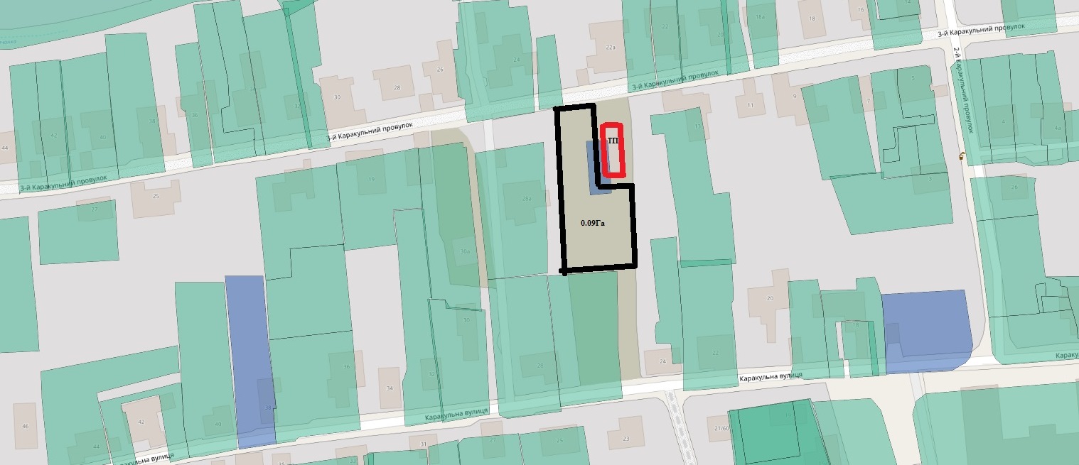 Купить Ділянка  9 сот. пров. Каракульний 