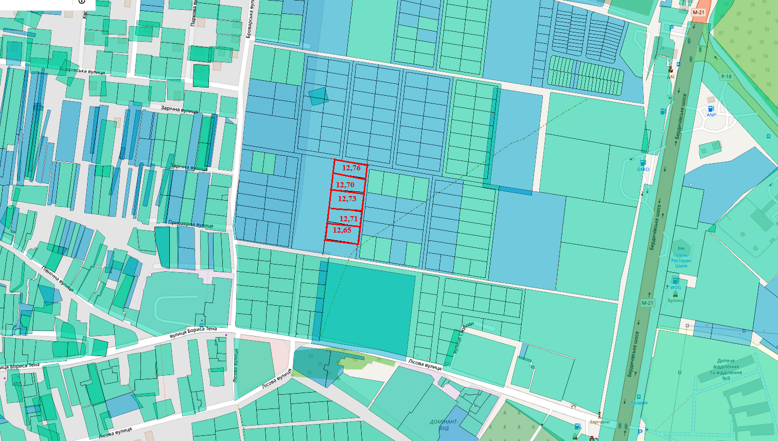 Ділянка під будівництво житлового будинку