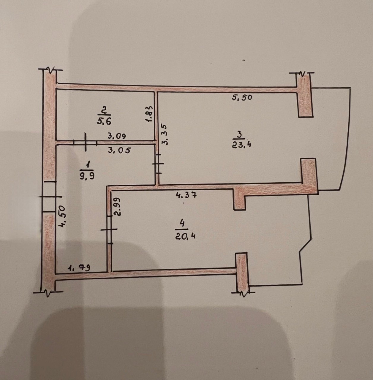 1-кімнатна квартира